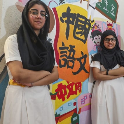 Ethnic minority students in Hong Kong pose for a photo at their school in 2019. From 2006 to 2016, the number of ethnic minority youth aged 15-24 doubled. Photo: Edmond So