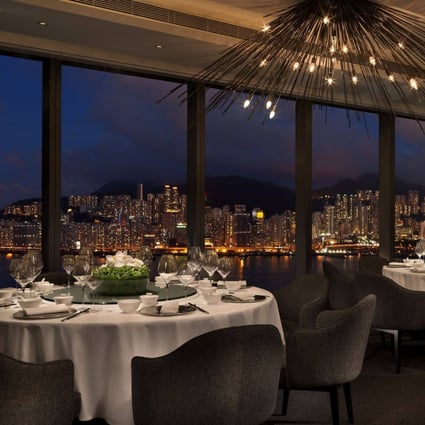A private dining room at Above & Beyond. Photo: Bernice Chan