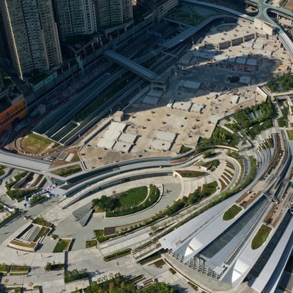 Sun Hung Kai Properties won the tender for the plot of land on top of the West Kowloon high-speed rail station for HK$42.2 billion in November 2019. Photo: Winson Wong