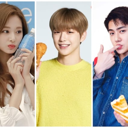 IU, Tzuyu from Twice, Kang Daniel and Sehun from Exo all have some pretty weird favourite foods. Photos: @dlwlrma; @tzuyued/Instagram, @allkpop; @xunhuas/Twitter