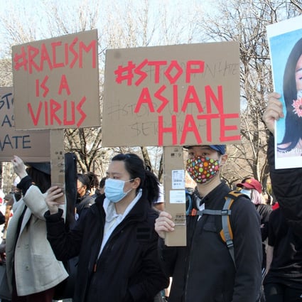 Asian-Americans rally in New York to condemn racism following rise in