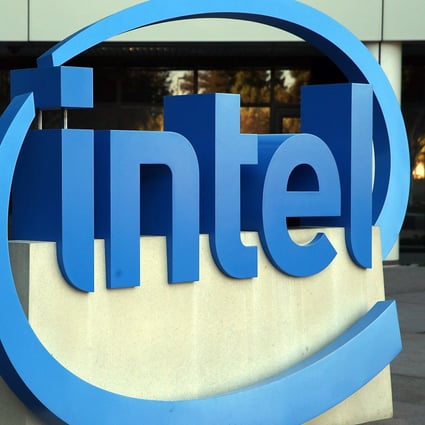 The Intel logo is displayed outside of the company’s headquarters in Santa Clara, California, on January 16, 2014. Photo: AFP