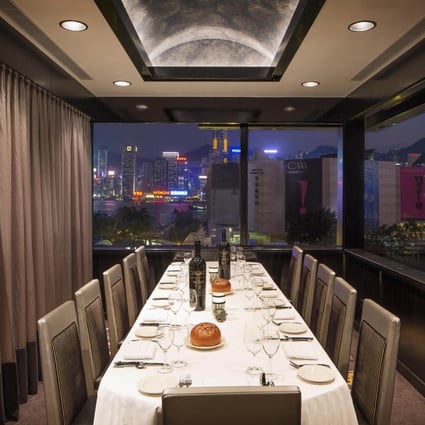 The private room at Morton’s The Steakhouse. Photo: handout