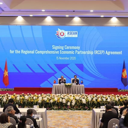 The Regional Comprehensive Economic Partnership (RCEP) was signed in November. Photo: VNA via Xinhua
