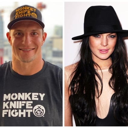 Rob Gronkowski, Lindsay Lohan, and Mark Cuban are all riding the NFT train. Photos: @gronk/Instagram, @guypewsey; @marc_oconnell/Twitter