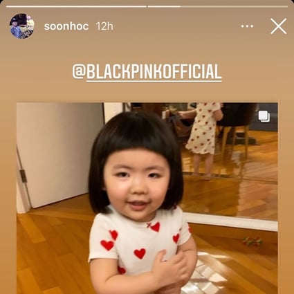 A viral Instagram video shows three-year-old Lucy Lee dancing along to Blackpink’s Boombayah. Photo: Instagram/@ucy.is.good
