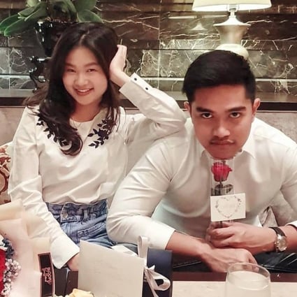 Felicia Chew and Kaesang Pangarep pictured in happier times. Photo: Instagram