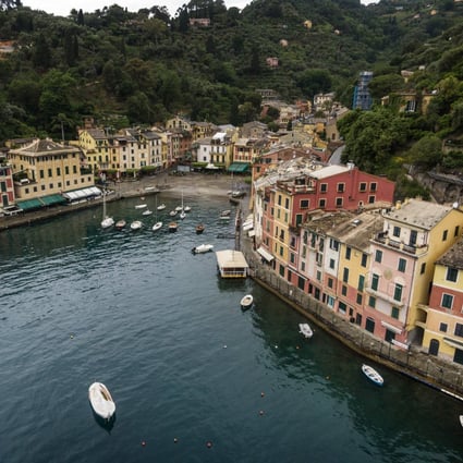 Portofino, an Italian town popular with celebrities and artists, is devoid of visitors. Photo: Getty Images