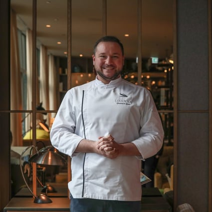 Francesco Gava, the Italian chef de cuisine of the Lucciola restaurant in The Hari Hong Kong. Photo: Jonathan Wong