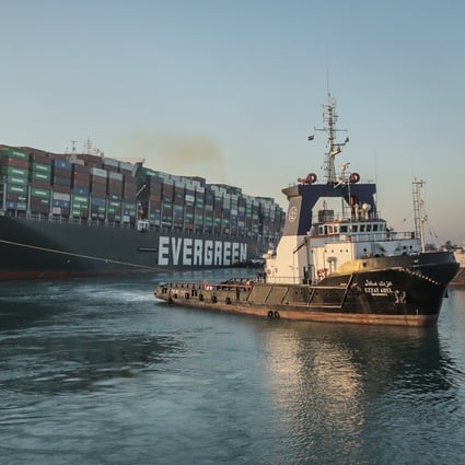 The Suez Canal, a major waterway for global trade connecting the Mediterranean Sea and the Red Sea, reopened on Monday after the Ever Given container ship had blocked it for nearly a week. Photo: TNS