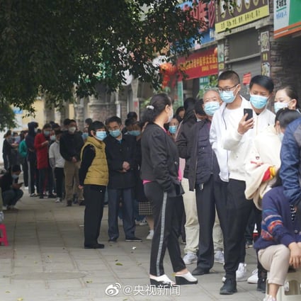 Six local Covid-19 infections were reported in Ruili, prompting China to close the bridge linking the city to Myanmar, undertaking a widespread testing program and enforcing lockdown and quarantine measures. Photo: Weibo