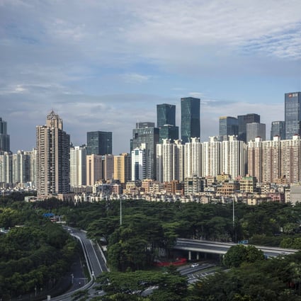 Property prices in Shenzhen have risen for 19 consecutive months, Centaline’s Greater Bay Area home price index shows. Photo: Bloomberg
