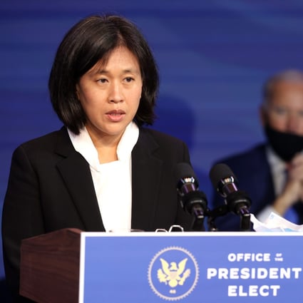 Asian-American Katherine Tai was confirmed as the new US Trade Representative in March. Photo: AFP