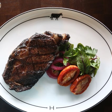 Rib-eye at Henry, the Rosewood Hong Kong hotel in Tsim Sha Tsui. This is the place to go for smoked meats and barbecue, says Wilson Lee. Photo: Jonathan Wong