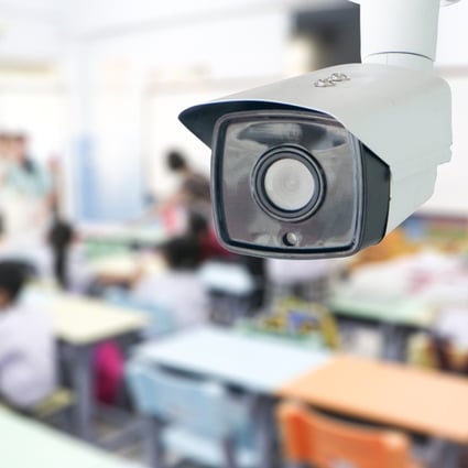 Pro-Beijing lawmakers are pushing for CCTV cameras to be added to Hong Kong classrooms to ensure compliance with the national security law, raising fears about civil rights violations and suppression of dissenting opinions. Photo: Shutterstock
