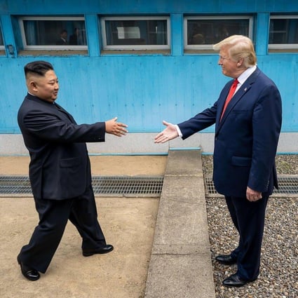 Donald Trump meeting Kim Jong-un. Photo: Luxurylaunches