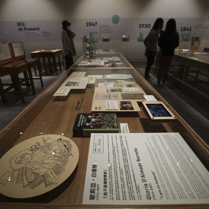 The “Ecology in the Making (1816-present)” exhibition at the Hong Kong Science Museum. Photo: SCMP/ Xiaomei Chen