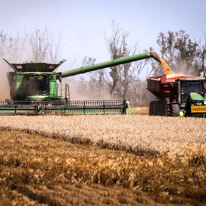 The two countries have been embroiled in a year-long conflict that escalated when Australia pushed for an international inquiry into the origins of the coronavirus without consulting Beijing. Since then, China has imposed trade actions against Australian exports including coal, wine and barley. Photo: Bloomberg