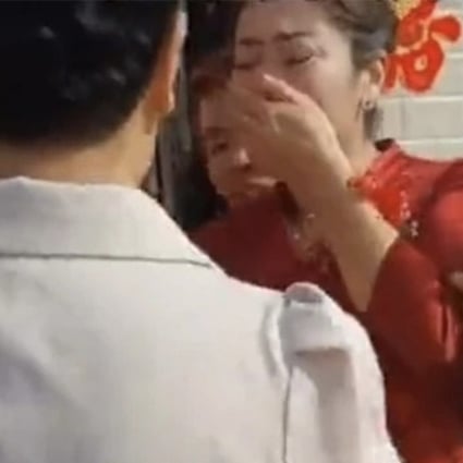 A wedding in China received the shock of a lifetime when the wife’s mother-in-law claimed to be her biological mother. Photo: QQ.com