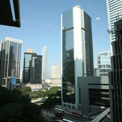 Hong Kong’s Central district is seeing a return of international firms now rents have come down. Photo: SCMP Pictures