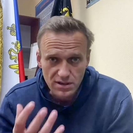 Russian opposition leader Alexei Navalny. Photo: Navalny team YouTube page / AFP