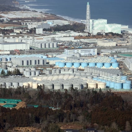Tanks containing contaminated water at the Fukushima Daiichi nuclear power plant which suffered meltdowns on March 11, 2011. Photo: EPA