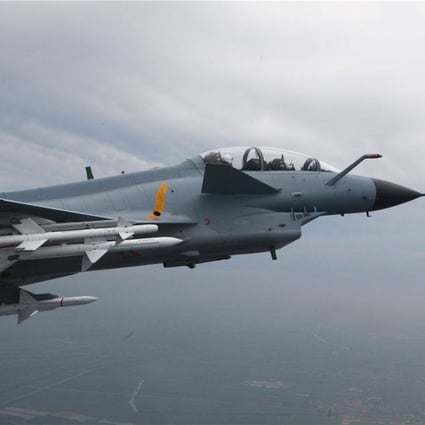 The PLA warplanes sent into Taiwan’s air defence identification zone included four J-10 fighter jets. Photo: 81.com