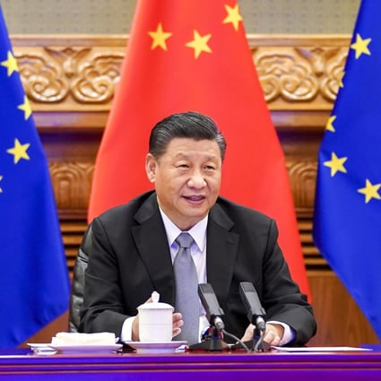 Chinese leader Xi Jinping will attend a climate meeting with his French and German counterparts by video link on Friday. Photo: Xinhua