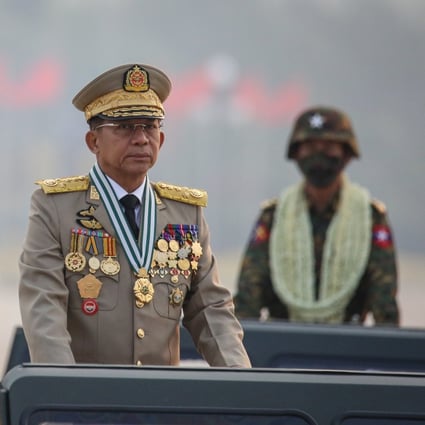 Senior General Min Aung Hlaing, the mastermind of the coup in Myanmar. Photo: EPA