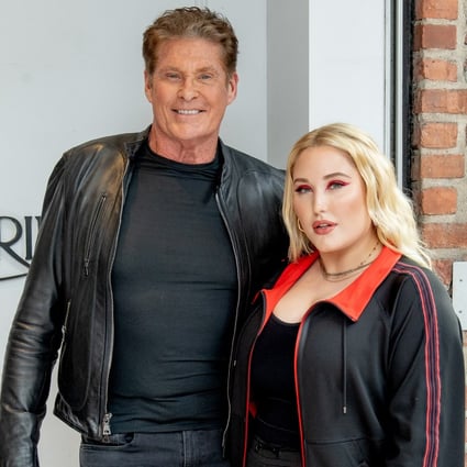 Hayley Hasselhoff, the daughter of David Hasselhoff, has become the first plus-size cover model for Playboy in Europe. Photo: Getty Images