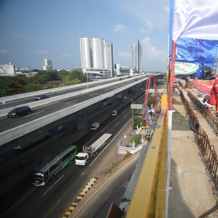 TheJakarta-Bandung high-speed-railway in Java has been delayed as a result of the Covid-19 pandemic. Photo: Xinhua