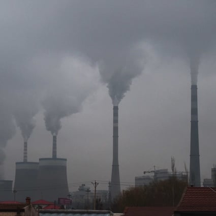 China is responsible for around 28 per cent of global greenhouse gas emissions, while the US accounts for 15 per cent. Photo: AFP
