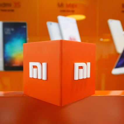 The logo of Xiaomi is seen inside the company’s office in Bengaluru, India, on January 18, 2018. Photo: Reuters