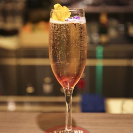 Kir Royale cocktail made with champagne and cassis. Photo: SCMP / Roy Issa