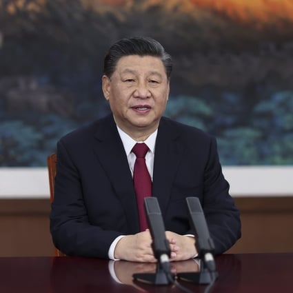 President Xi Jinping will deliver a speech at a virtual climate change summit of world leaders on Thursday. Photo: AP