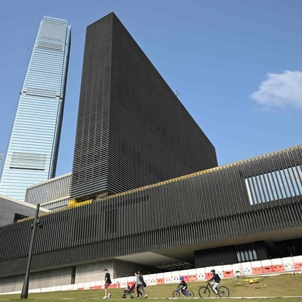 The M+ museum of visual culture in the West Kowloon Cultural District on March 17. Photo: Agence France-Presse