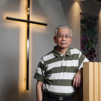 Reverend Lo Hing-choi, the outspoken pastor and president of the Baptist Convention, has left Hong Kong for Britain. Photo: Xiaomei Chen