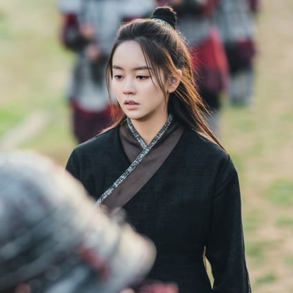 Kim So-hyun in a still from Korean drama River Where the Moon Rises. The epic romance between Kim and Na In-woo has been the real heart of the show.