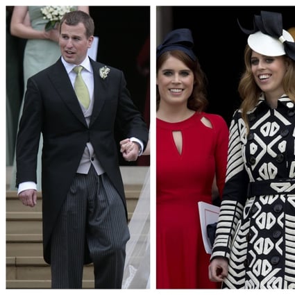 Contrary to popular belief, Peter Phillips, princesses Eugenie and Beatrice and Prince Harry have all put in thousands of hours in regular jobs, just like the rest of us. Photos (L-R): AFP, AFP and AP