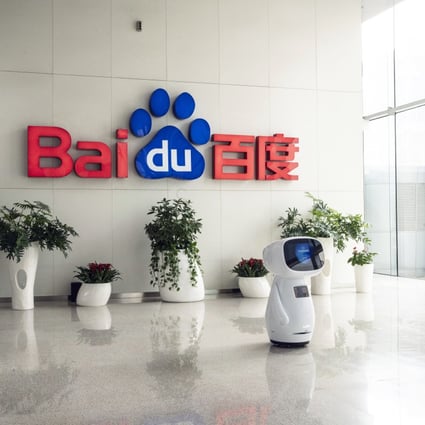 Baidu, which runs one of the world’s largest open autonomous-driving platforms. Photo: Bloomberg