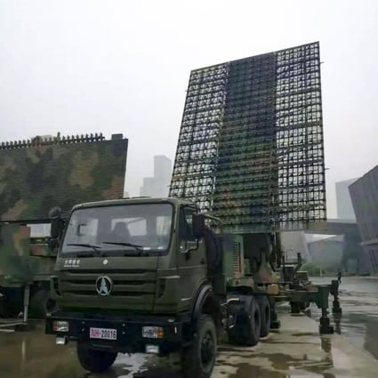 China is developing a range of radar systems to better detect stealth aircraft. Photo: Weibo