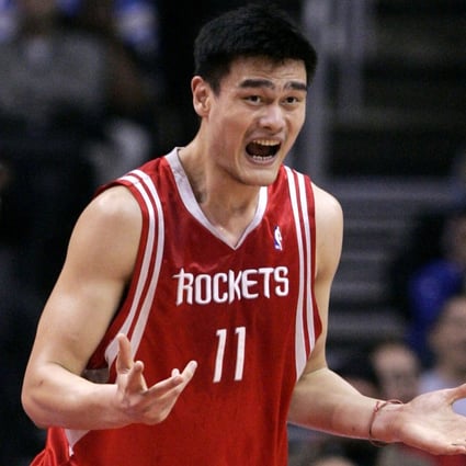 NBA All-Star Yao Ming in action for the Houston Rockets in 2006. Photo: Reuters