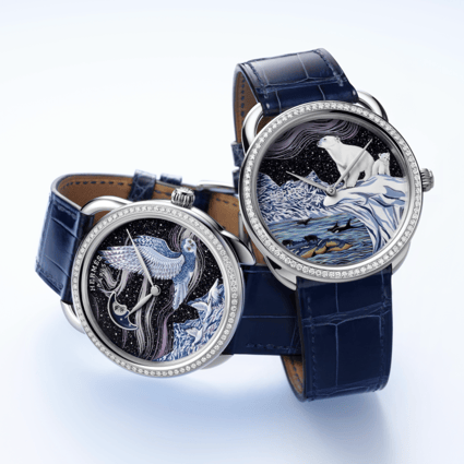 Hermès Arceau watch – just one of a current slew of watches inspired by the natural world. Photo: Hermès