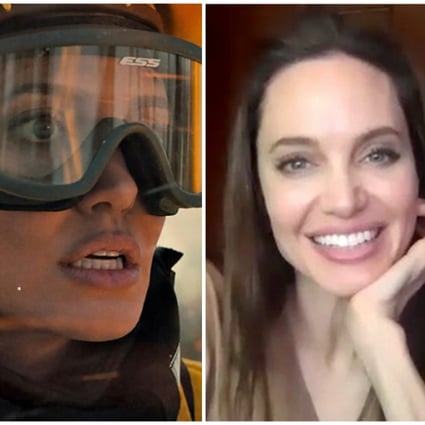 Angelina Jolie in new movie Those Who Wish Me Dead, on a Zoom call and shopping with Shiloh. Photo: handout/Zoom/VCG