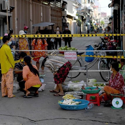 In Cambodia Extended Phnom Penh Coronavirus Lockdown Leaves Garment Workers Market Vendors Hungry South China Morning Post