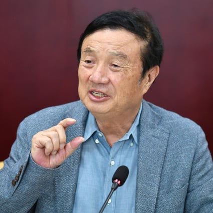 Huawei CEO Ren Zhengfei has hinted for the first time at a possible public listing. Photo: Xinhua