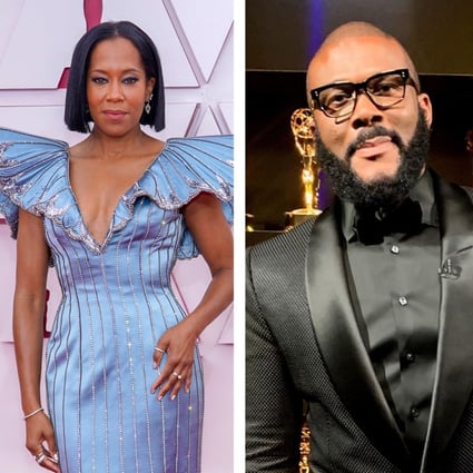 Oscars celebrities speaking out against racism: Travon Free, Regina King and Tyler Perry. Photos: CWH, @tylerperry/Instagram
