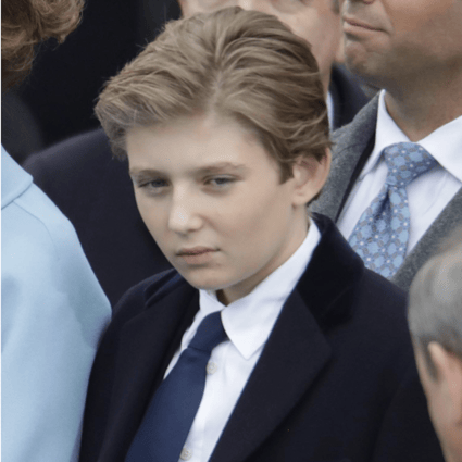 Sasha and Malia Obama, and Barron Trump, were probably unimpressed with living at the White House at times. Photos: Reuters, AFP