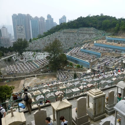 St Raphael’s Catholic Cemetery in Cheung Sha Wan on September 2, 2018. Photo: Handout