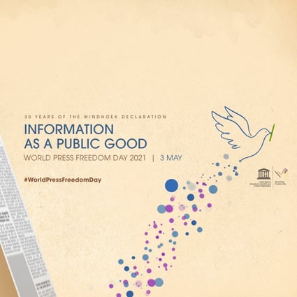 This year’s World Press Freedom Day theme is “Information as a Public Good”.